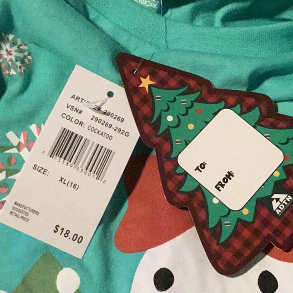 CHRISTMAS Long Sleeved Tee “Let it Snow” - Picture 4 of 4